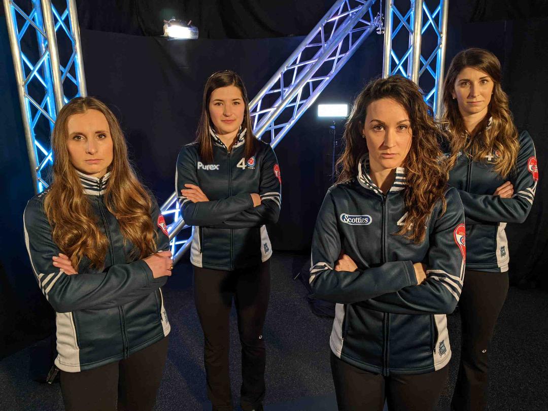 Nova Scotia's <a href="/TeamJBroNS/">Team Jill Brothers</a> mean business inside the bubble. #STOH2021