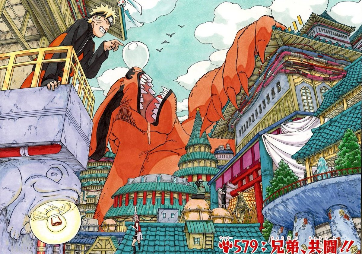mangaquestnet's tweet photo. Pesan terakhir Kurama sebelum meninggalkan Naruto di Boruto Chapter 55.

Kurama: "Semoga hari-harimu menyenangkan, Naruto!"

😭😭 https://t.co/H8fFu4t9Ii