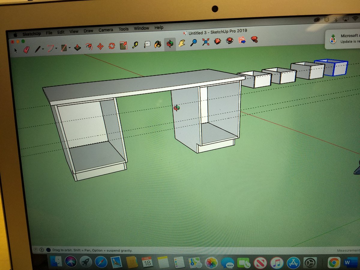 MrSmiths_Shop's tweet photo. Cabinetmaking students finished up their night stands and are now designing their final projects using SketchUp. @CrossCounty1 #nebsts https://t.co/LV0tPIqJe2