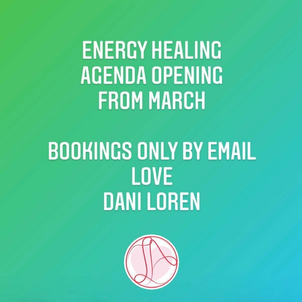 LovenAcademy's tweet image. Agenda opening from march 
Bookings only by email
Love
Dani Loren 
😊🕊🌈✨🧘🏽‍♀️✡️🙌🏼🙏🏼💜😘

In the #newlight #nextpath #empath #psychicmedium #energies 

Hi everyone I celebrate with all of you The end of a cycle and the beginning of my next path #newpath #spiritualpath #energyhea…
