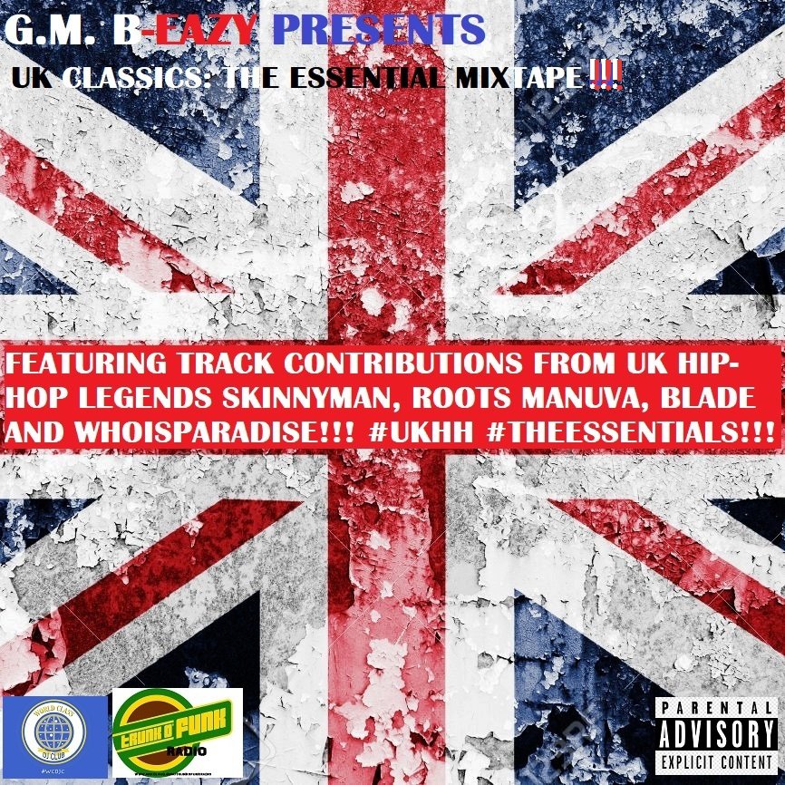 UrbanVaultUK's tweet photo. #GMBEazy (@beazylife) Presents - #UKClassics #TheEssentialMixtape (#Mixtape/#Audio) https://t.co/9NYMdRASMG #UVNews #Jersey #ChannelIslands #UKHipHop #HipHop #HipHopMusic #UKHH #UKRap #Rap #RapMusic #NewMusic #MusicNews @UnitedElementz RT via @UrbanVaultUK https://t.co/tBF9ShTY3T