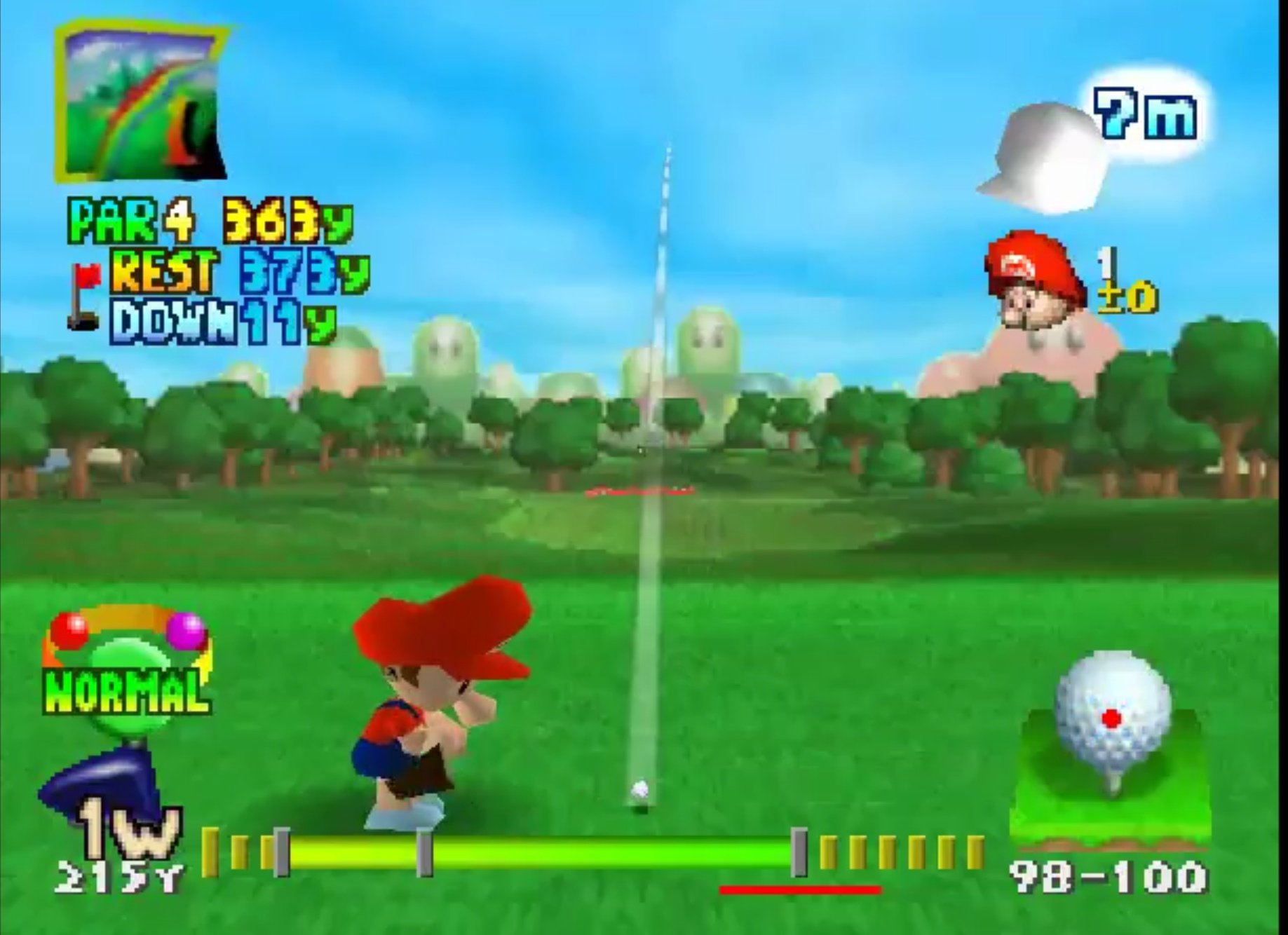 Mario best sale golf wii