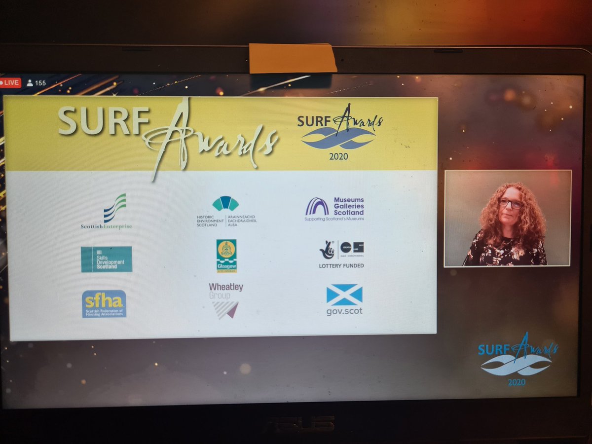 GardenStudio61's tweet photo. @SURFscot #SURFAwards 2020, Good luck for Award event this evening. Nice welcome from Kate Wimpress @SURFscot https://t.co/cHd9CK0IQC