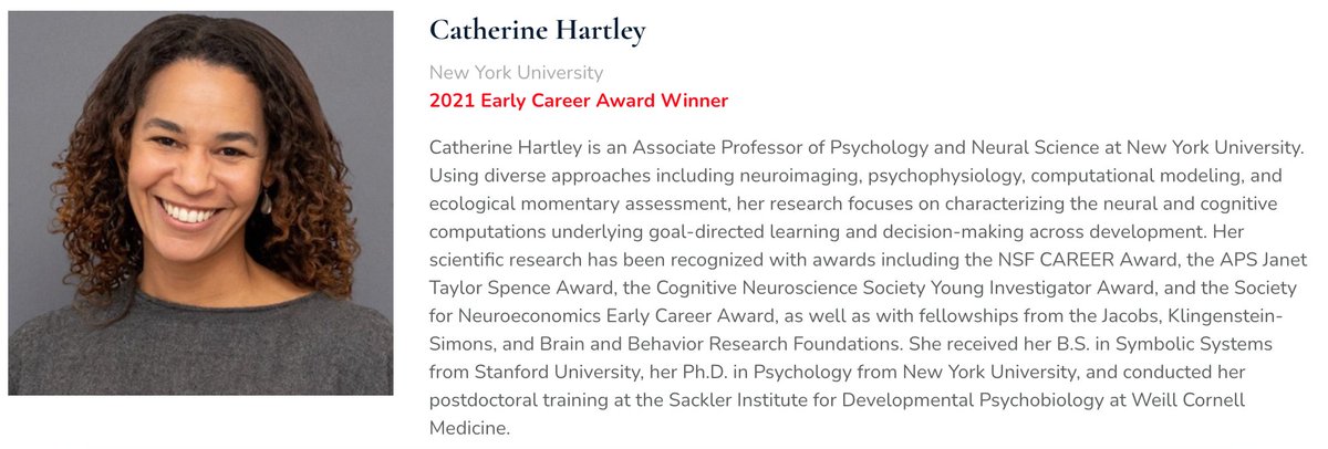 Thrilled to share that <a href="/cate_hartley/">Catherine Hartley</a> has been named <a href="/SANS_news/">SANS</a> 2021 Early Career Award winner! Congratulations, Cate!! 🎉