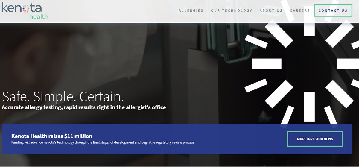 We’re excited to unveil our new website! The site provides a never-before look at how we’re transforming the allergy testing experience for patients and clinicians. Wondering what the future of allergy testing looks like? Find out at kenota.com #allergy #website