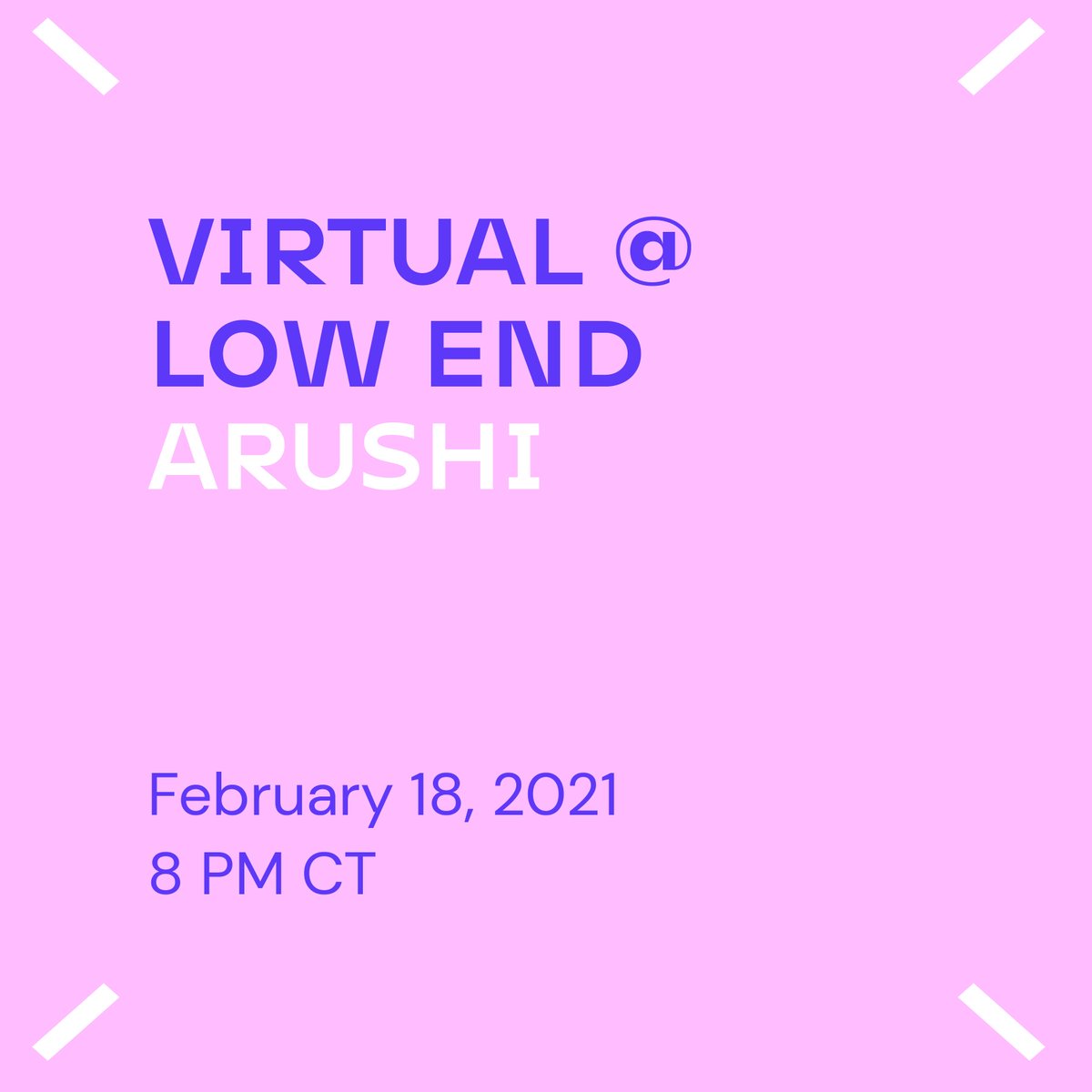 bemiscenter's tweet photo. TONIGHT at 8 PM CT! Arushi, a modular synthesist and Indian classical vocalist, is playing some untested material featuring voice, synth, piano, digitakt, and the wave ring. #bemisX
STREAM: https://t.co/987Gp1wBtA
Twitch account not required. https://t.co/nxsoRJgPmq