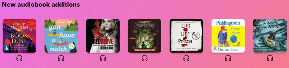 jcsplibraries's tweet image. Check out the range of new #audiobook titles just added to our Digital Library on #SORA. Borrow your favourite and listen to a great story as you #SqueezeInARead on #IrelandReads Day on Feb. 25th. 
#readingforpleasure #audiobooks #KeepWell