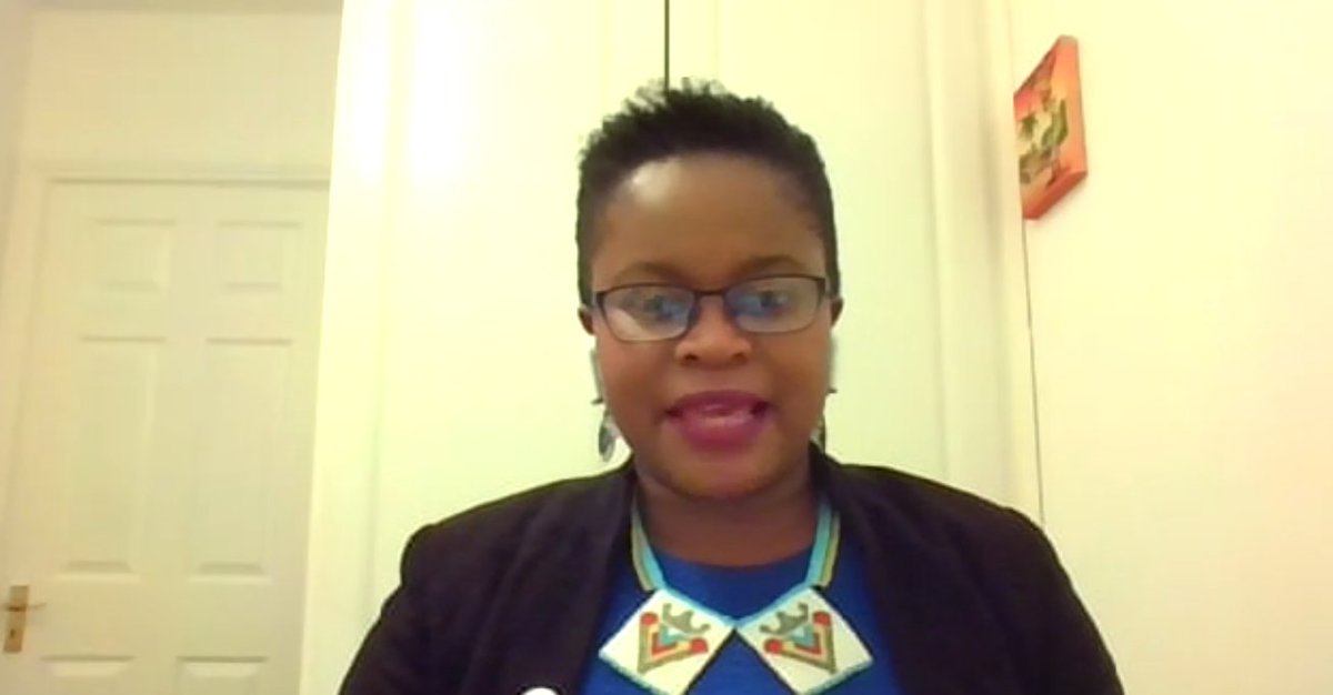 immigrationIRL's tweet photo. The closer to whiteness, the easier it is to integrate and find employment. We need to celebrate all shades of blackness - 
@JoyTendai, Co-Founder of @riainetwork 

#INIC2021 #ImmigrationConference https://t.co/7h62yzzsDX