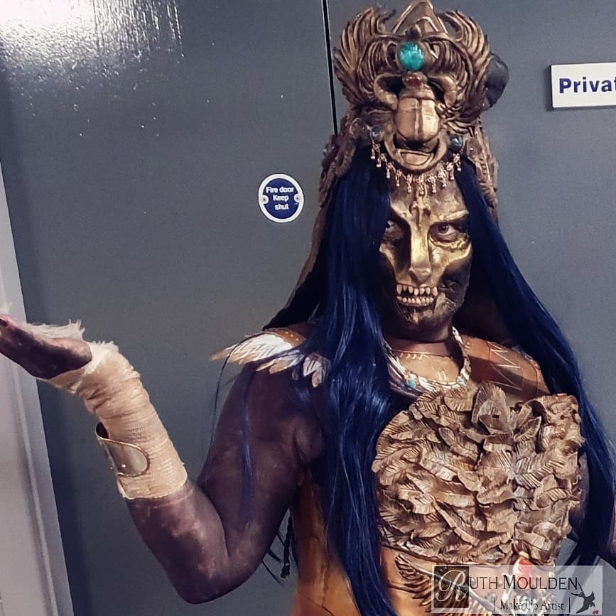 RM_Makeup's tweet image. 💀💀💀Anubis💀💀💀

Created for a sfx demonstration at @prestoncomiccon 
Created using:
 @PS_Composites @MehronUK
@bdelliumtools
@kvdveganbeauty @sugarpillmakeup

DM for more information about services relating to media makeup creations.
#freelancer #SmallBusiness