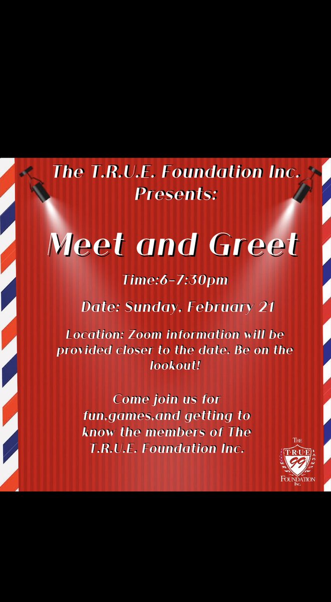 TTFInc's tweet photo. It’s finally here! Are you interested in finding a Mentor? Or do you want to meet the Members of The T.R.U.E. Foundation Inc.?Join us on Sunday,February 21 via zoom to get to know the members and also learn about the organization. See you all there💙❤️! #Vsu24 #Vsu23 #Vsu22“ https://t.co/W1oFXyKQ0H