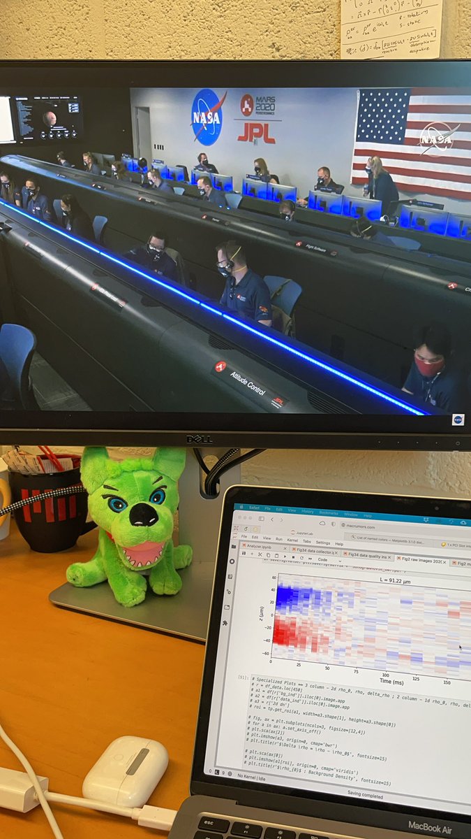 ranchoparth's tweet photo. #MarsPerseverance team working hard while I’m hardy working.  #CountdownToMars https://t.co/UzVuYbAPD9