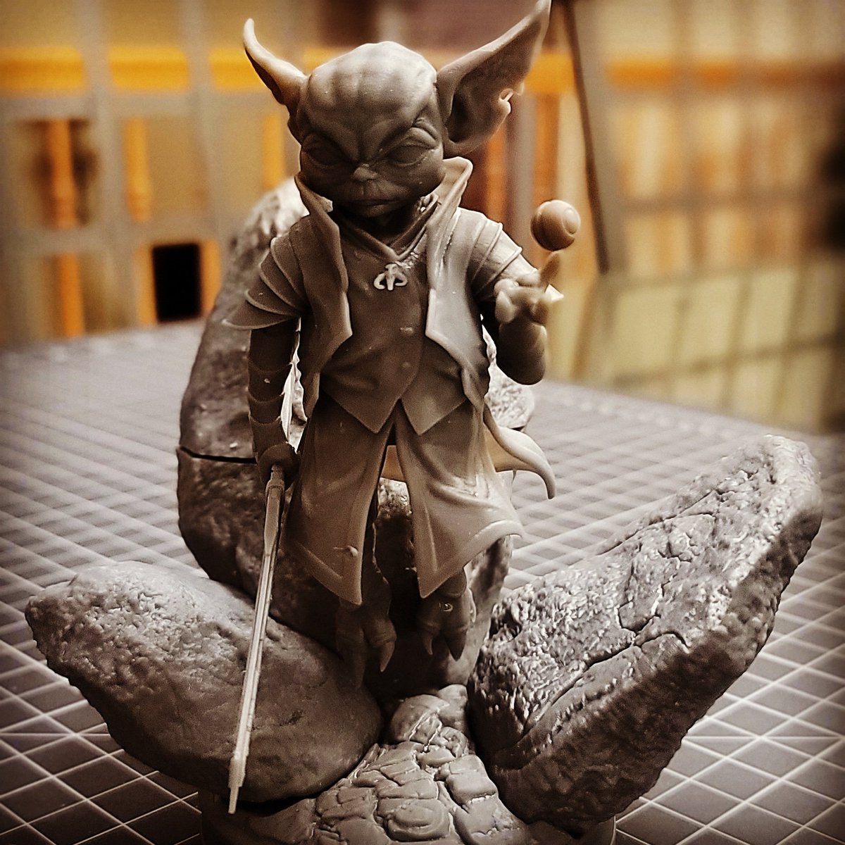 EBPMANReview's tweet photo. Here is another one I ran on the #epax3d E10.  This and my other print are from @IR_Sculpts, as you can so much detail no fails, easy to add supports, everything fits. @epax3d has been an amazing experience. #3Dprinting #3dprinted #3dprototype #3dprinter https://t.co/zjUuI9La3k