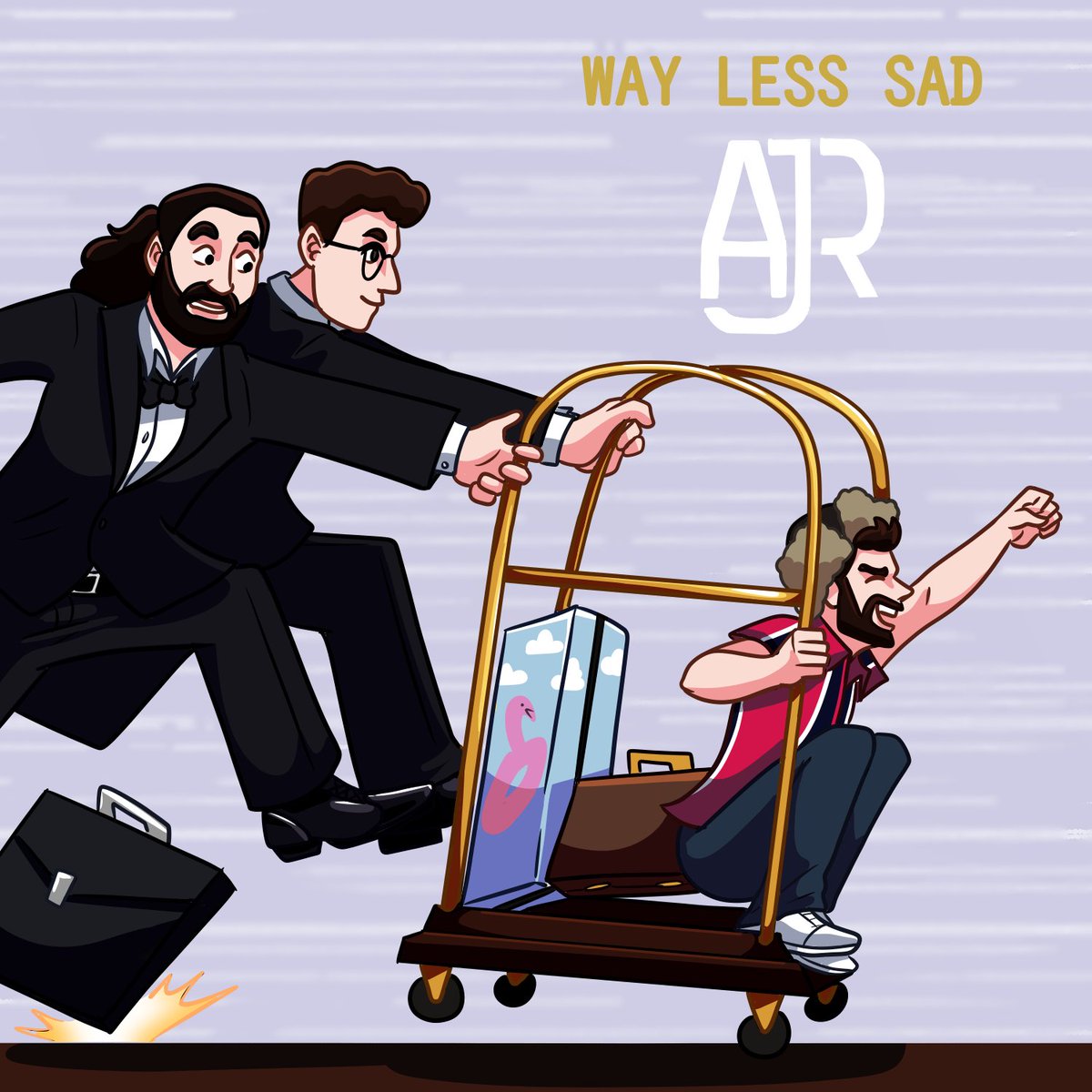 Way less перевод. Way less sad ajr. Ajr way less sad альбом. Way less sad ajr арт. сингл "way less sad" ajr.