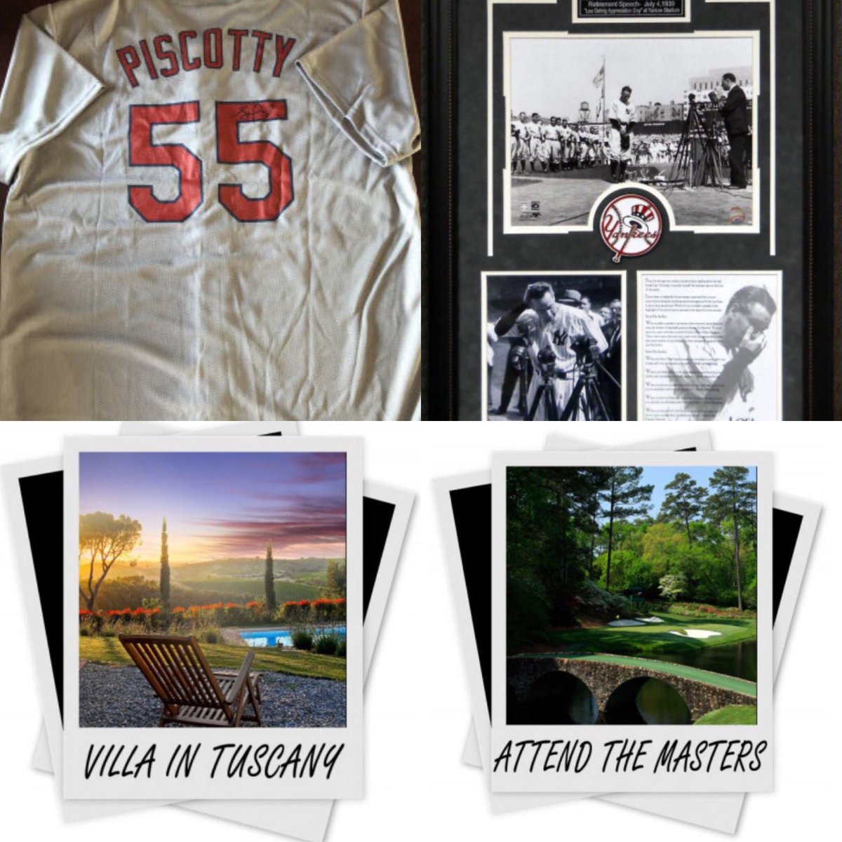 MikePiscotty's tweet photo. I would like to invite you to our one of a kind ALS CURE Project virtual auction.  The auction will run til 3/5.   This auction features unique sports memorabilia, amazing vacation packages with no expiration dates, exciting experiences, and more.

https://t.co/73TD1KDUFp https://t.co/uFt8Pvr4uu