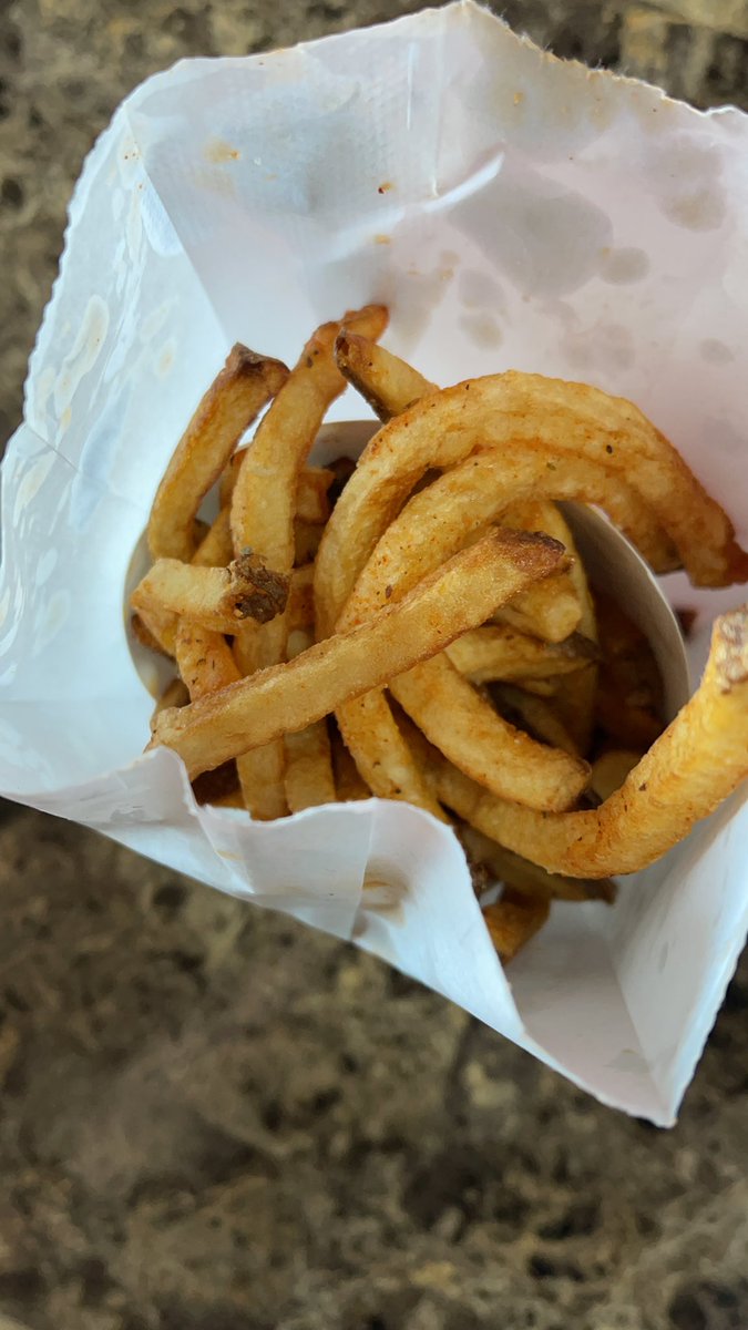 Cajun fries 😍😍 @EatAtMeatheads