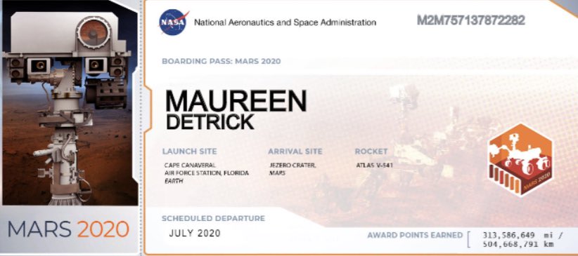 mmdetrick's tweet photo. #PerseveranceRover #Readyforlanding #mars2021 #NASASocial https://t.co/D9CI6YJS1w