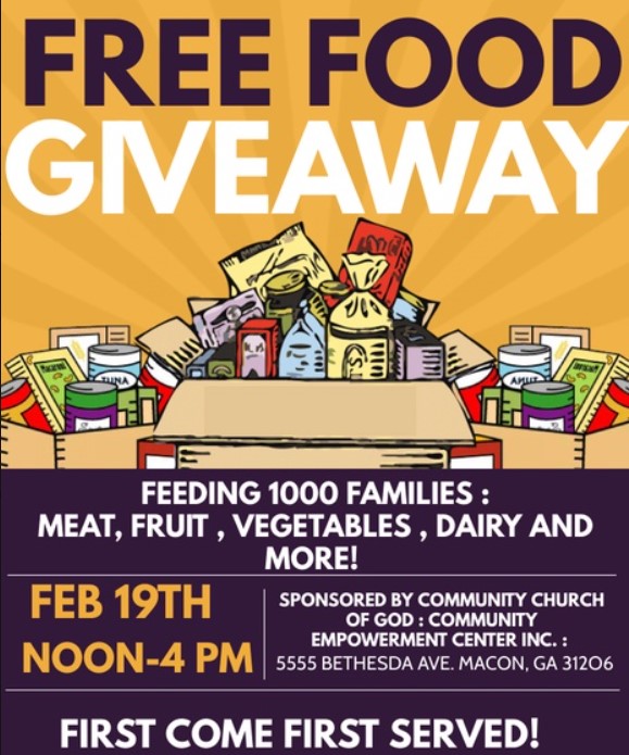 SchoolSkyview's tweet photo. Food giveaway on February 19th from noon until 4 pm at 5555 Bethesda Avenue https://t.co/BBG9uUruva