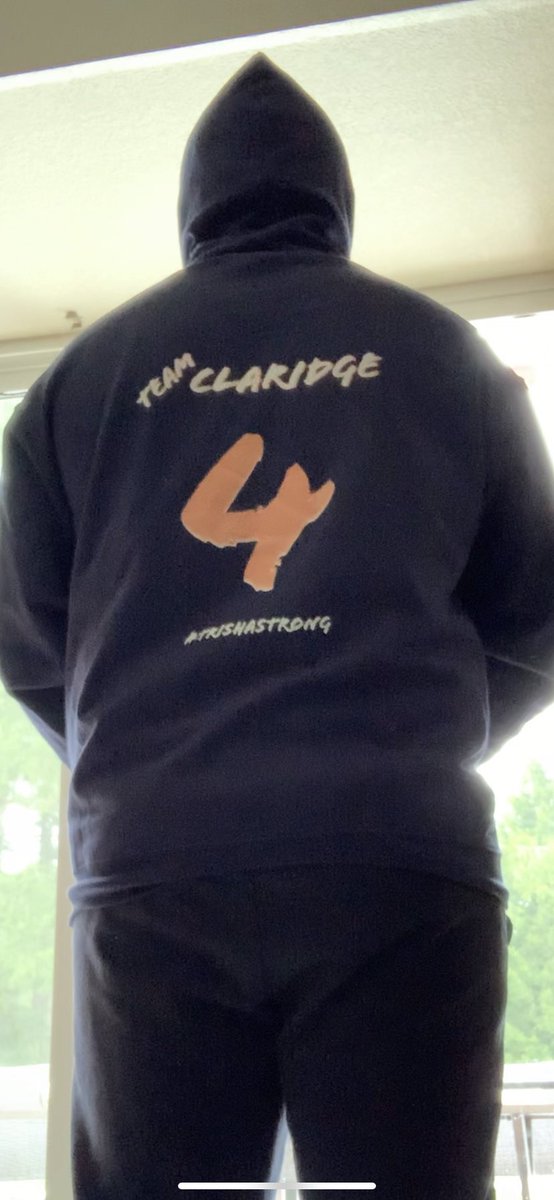 Hoodies and shirts to help <a href="/trishaclaridge/">Trisha Claridge</a> get through cancer!