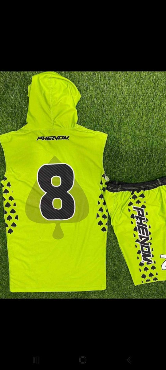 Look Great, Play Great is the Motto we live by  🤩😤🤞🏾

Thank you <a href="/PhenomElite/">Phenom Elite</a> &amp; @SuperVPhenom5 for the Uniform 💧 

<a href="/AceSportAcademy/">Ace Soccer Academy</a>  7v7 &amp; BITT is ready for our #Szn2 National Tour 

1 of Many Colors🎥