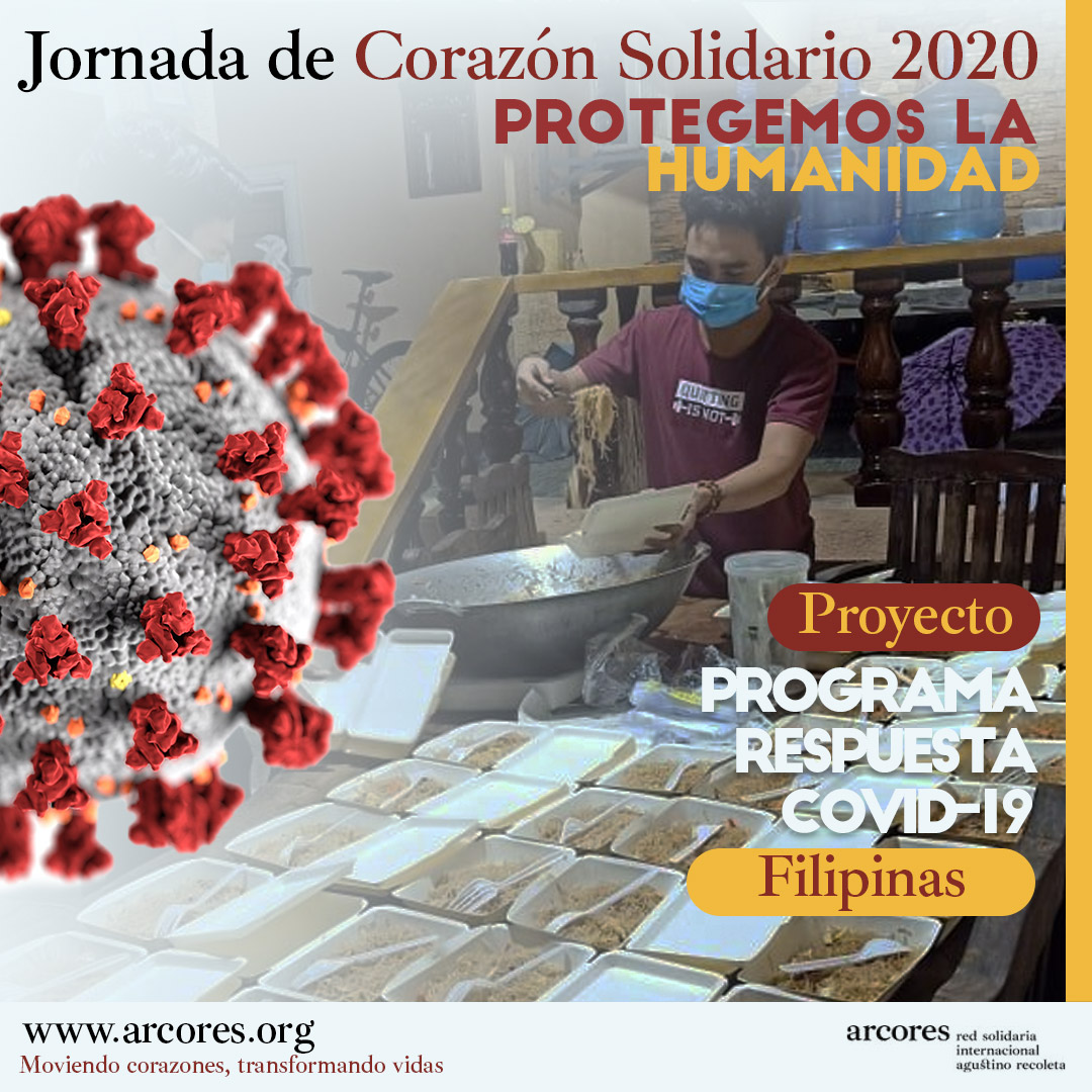 ARCORES_NETWORK's tweet photo. #ARCORESFilipinas lleva a cabo el Programa Respuesta😷 #COVID19, atendiendo a más de 10.000 personas en situación de riesgo con alimentación, fabricación de pan, y programas de lucha contra la desnutrición infantil.
Este es un proyectos que puedes apoyar en esta #JCS2020🙋♂️ https://t.co/0wUDu64NWw