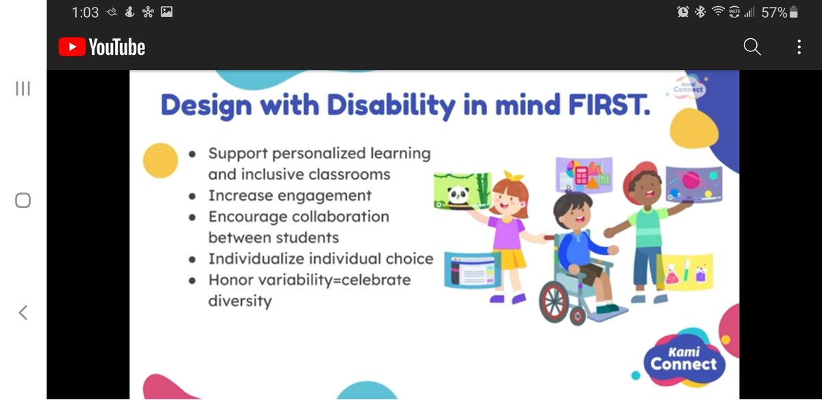 My favorite thing about Kami is how inclusive it can be! #KamiConnect