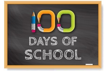 CESHornets's tweet photo. CES will celebrate our 100th day of school on Friday, February 19th! "Zero the Hero" will be at CES to celebrate this special day, and we encourage students to dress like they are 100 years old! Here is to making it to 100 in 2021! #cespride https://t.co/FhYWuVT1Ik