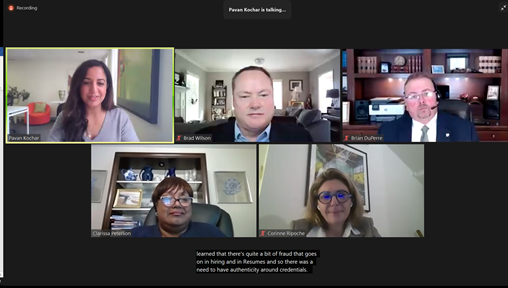 corinneripoche's tweet photo. Thank you @HRCI_Official for having me on today's panel about Data Privacy in HR! In today's digital world, securing candidate + employee data is a human right. As HR leaders, we must prioritize data privacy within our company purpose and culture. #FutureofWork https://t.co/ciDAyhnyo8