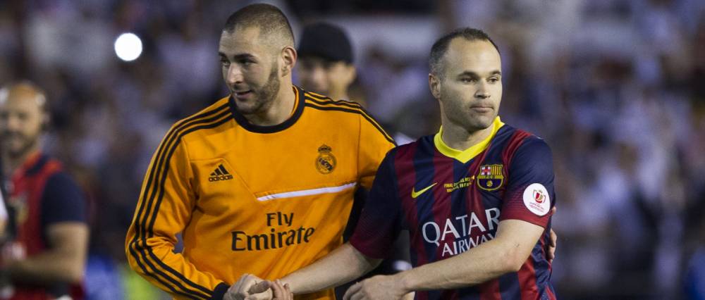 Andrés Iniesta : « Benzema ? C’est un joueur qui a toujours évolué à un très haut niveau, que ce soit au Real Madrid ou à Lyon. Je pense que c’est l’un des meilleurs attaquants du monde. »