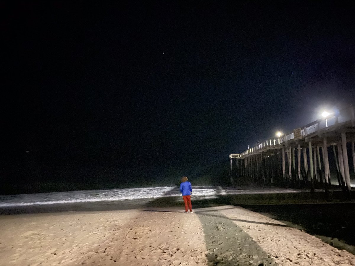 MalinCursive's tweet image. Strolling along the vacant beach with my wife last Christmas in Ocean City was truly sublime