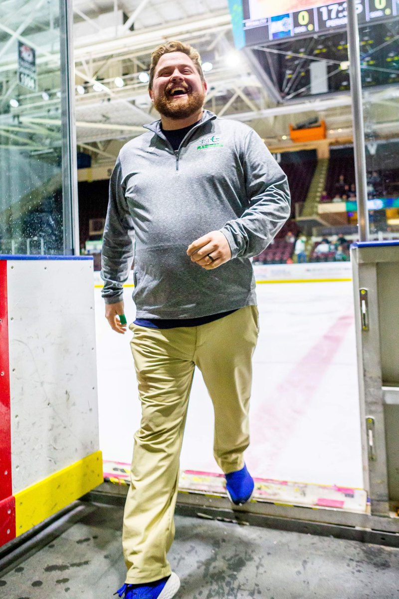 Coming up tonight on CBS 13 Sports at 6:00 <a href="/MarinersOfMaine/">Maine Mariners</a> Equipment Manager Jake Rogers making a difference off the ice!