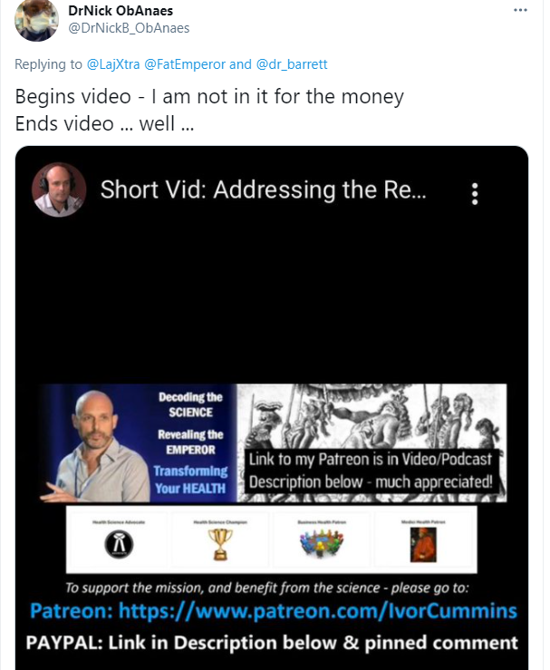 1st few minutes Ivor defends this character and motivations… I don’t really want to labor on his character but to fully address the video I have to mention some brief facts & observations in the next few tweets I want to play the ball and more than the man so don’t worry