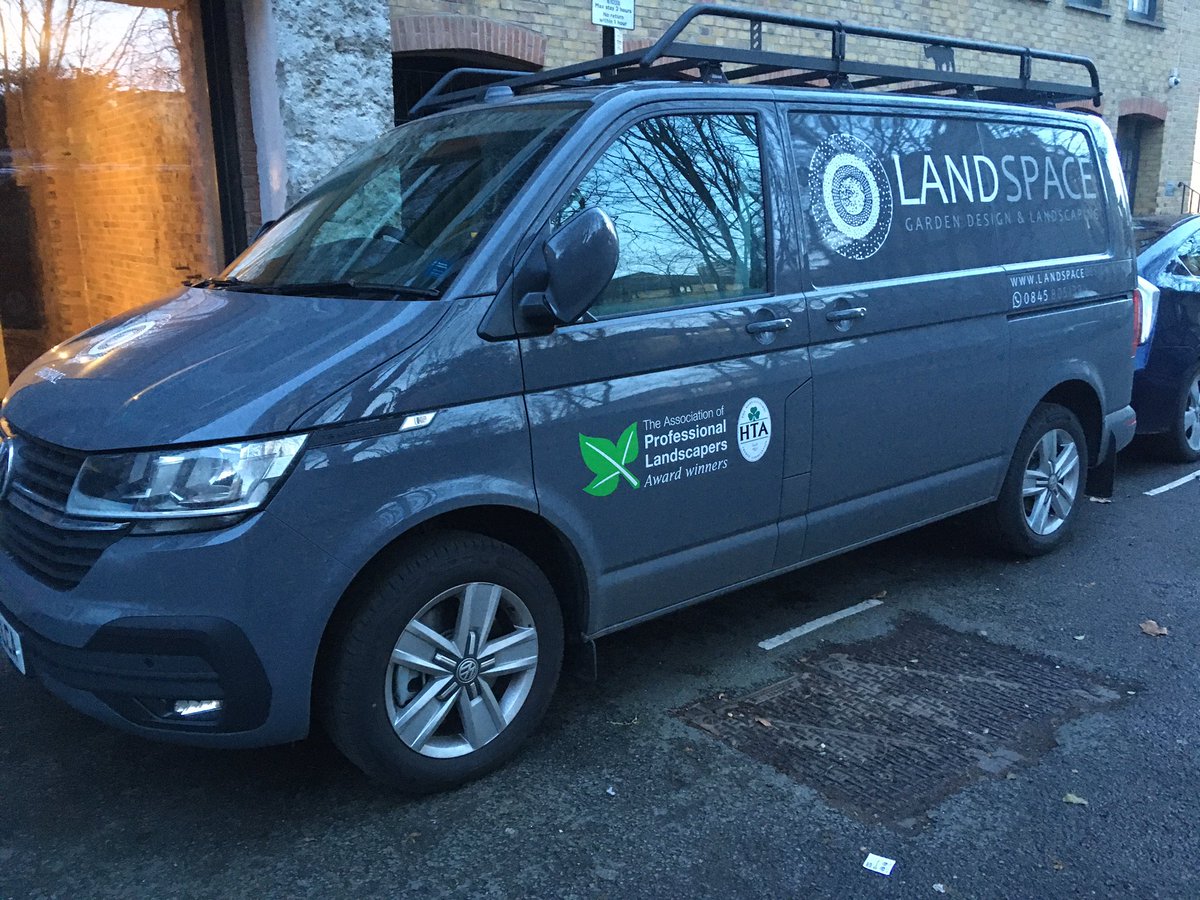 Landspacedesign's tweet photo. New low emission van ready for action...please get in touch for a consultation and talk to us about transforming your space. https://t.co/amQKqDq2EJ              #gardendesign #gardendesignandbuild #landscaper #gardens https://t.co/IUryAOjTgk
