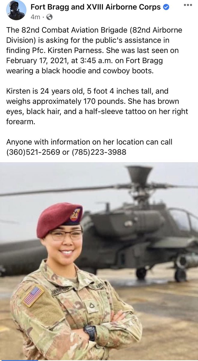 TheWTFNation's tweet photo. Please share far and wide @82ndABNDiv @82ndCAB https://t.co/rqZ8tayPez