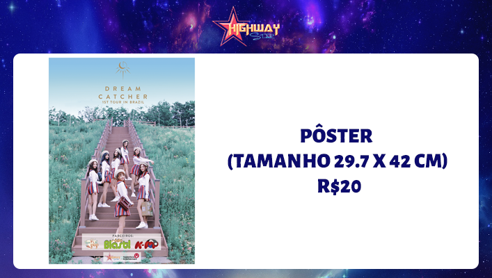 followhwstar's tweet photo. Compre o seu pôster da tour do Dreamcatcher com preço promocional no nosso site: https://t.co/q6aYBFRaPw
#Dreamcatcher #HighwaySTORE https://t.co/gRqXkyJeVm