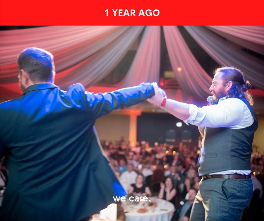 Comm_Renewal's tweet photo. Remember at We Care-aoke when Community Renewal's directors hit the stage with "I Got You, Babe?" because of YOUR donation dare? 😆🎙️

------
ALL WEEK LONG we're celebrating last year and looking forward to 2022 when we can come together once again to support the mission! https://t.co/gd63buevSL
