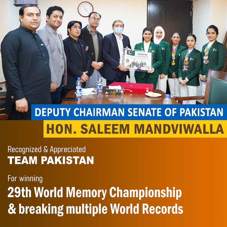 rajafarzandppp's tweet photo. Thanks Honourable Deputy Chairman Senate Of Pakistan @SaleemMandvi 🇵🇰🇱🇾
#SaniaAlam #EmmaAlam #ShomieAlam #KisaZehra #AbeerahAther #COFW #IHMDI #FLNow #Achievements #GoldMedalist #Champion #Pakistan #Gratitude #DrAlam #Memory #NationalYouthAssembly #SpeedReading #MindMapping #WMC https://t.co/CucFn422WL