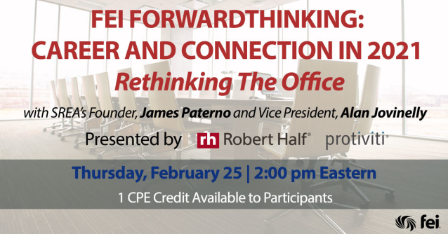 VirtuallyAndy's tweet photo. @RobertHalf & @Protiviti are proud sponsors of the #FEIForwardThinking series. Join us for Rethinking the Office to learn how leaders are working through challenges related to how and where work gets done. 1 CPE Credit @FEINews @StocktonRealEstateAdvisors https://t.co/PIcCOldmTp https://t.co/Ku28CxHvuA