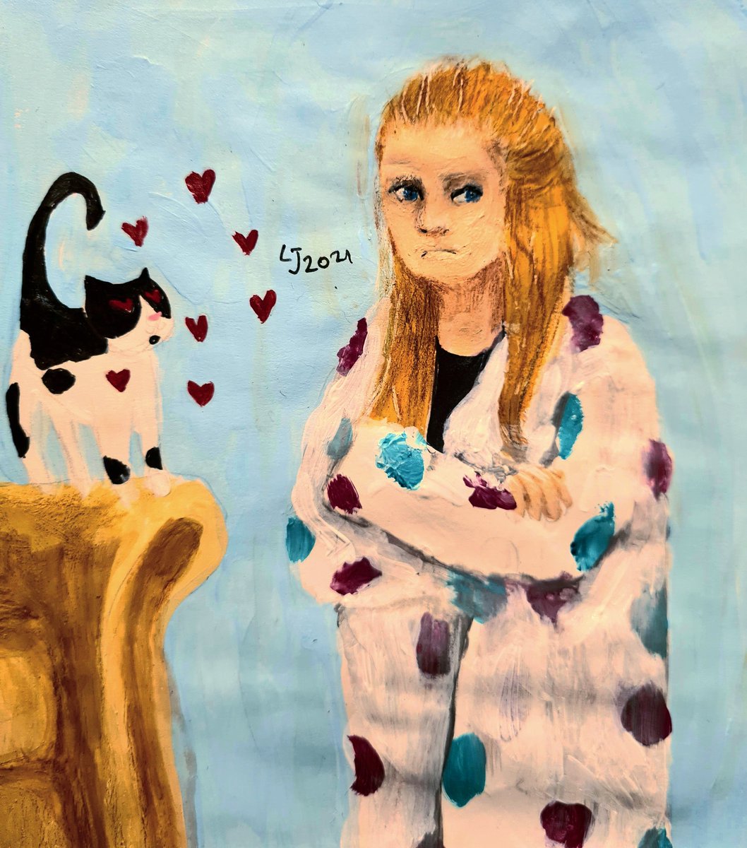 lydiaillustrate's tweet photo. #lockdownmorning ... #everymorning  #illustration #catlovers https://t.co/wqKTn7SL6e