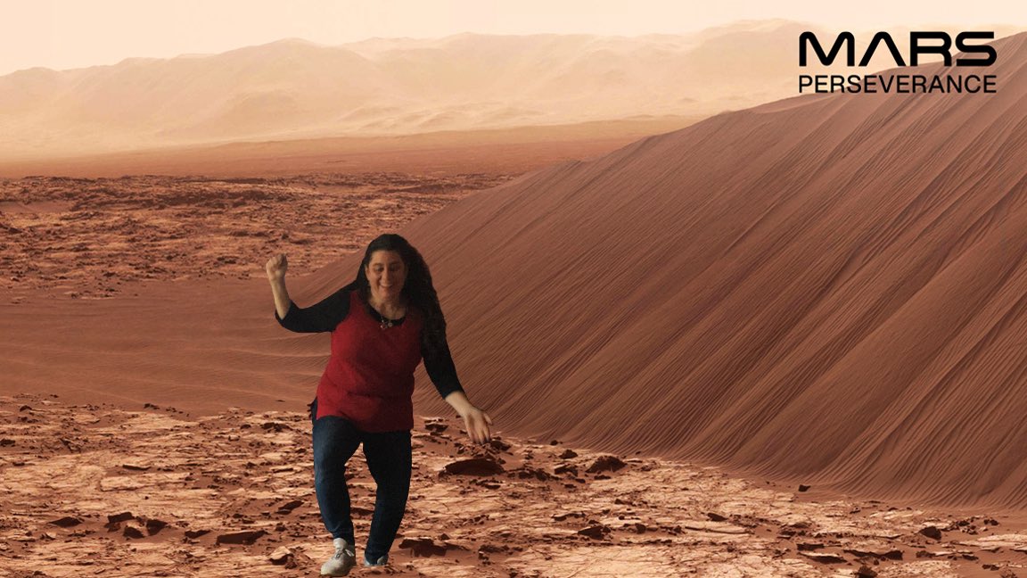 SheWhoisThaler's tweet photo. Totally excited for Perseverance to land on Mars! #CountdownToMars https://t.co/lHSCsGoKQN