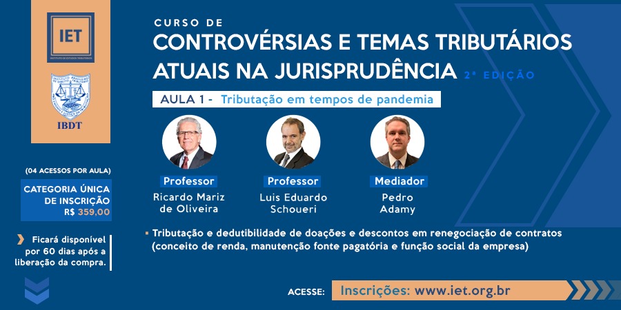 Instituto de Estudos Tributários (@iet_rs) on Twitter photo 