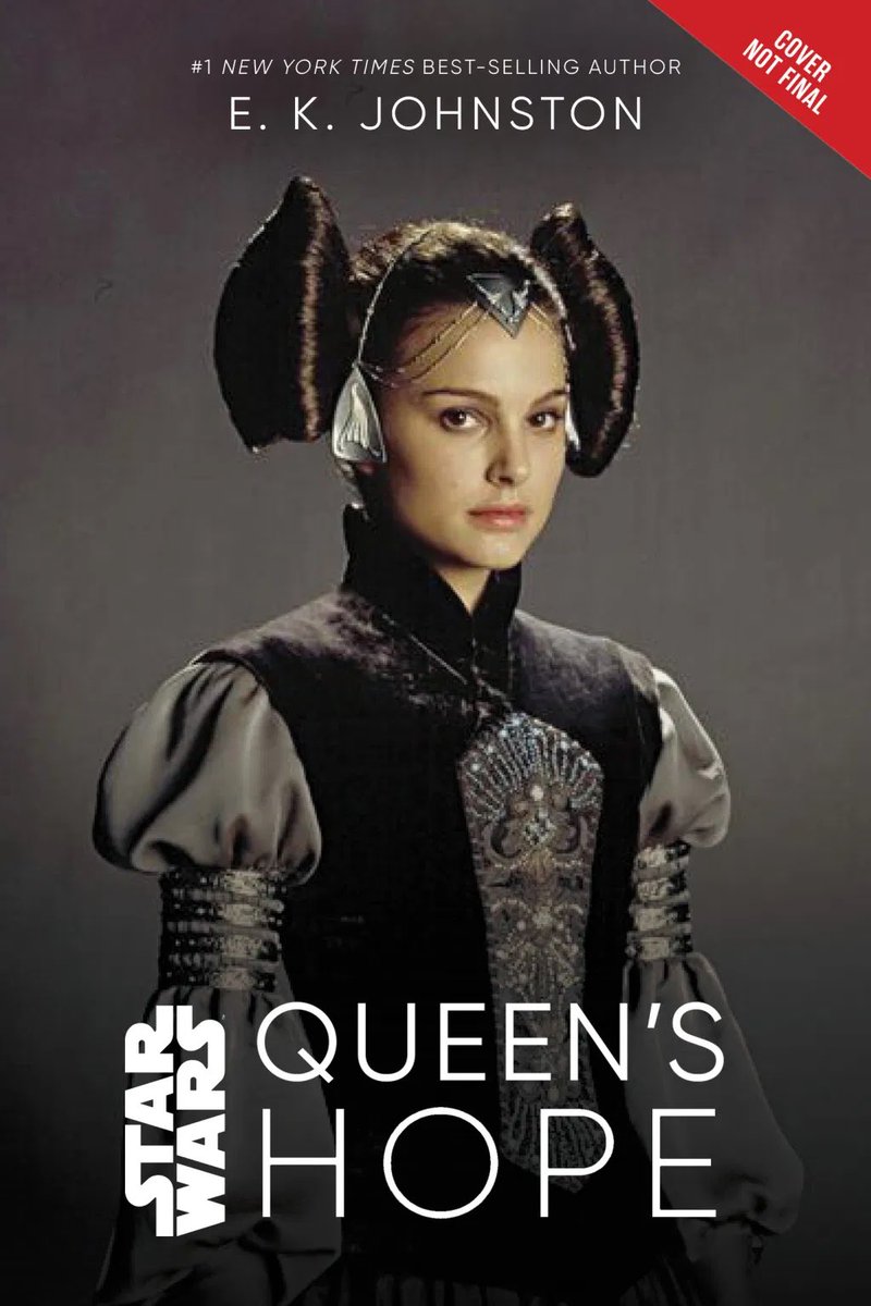 Anunciado también el tercer libro de la trilogía dedicada a #PadmeAmidala, el que llevará como titulo #QueensHope y estará escrito por E.K Johnston!!!

#StarWars!!!