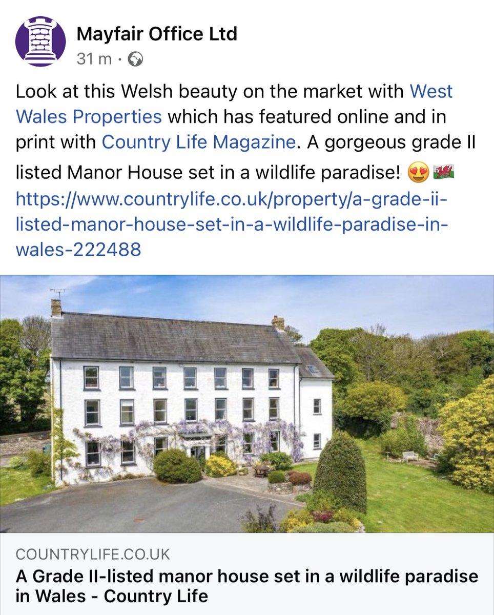 WWProps's tweet image. .And what a BEAUTY she is!!! 😍 For further information or to arrange a viewing please call 01437 762626 🏴󠁧󠁢󠁷󠁬󠁳󠁿 @MayfairOffice #wwprops #wales #Pembrokeshire #manorhouse