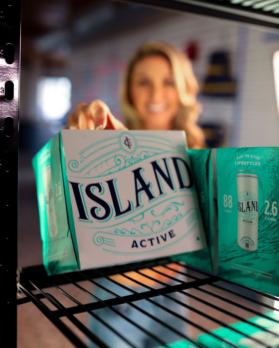 When you're craving a light, crisp beer to fit into your active lifestyle - look no further: Island Active.

#ActiveLifestyle #88Calories #TheCleanChoice #IslandBrands