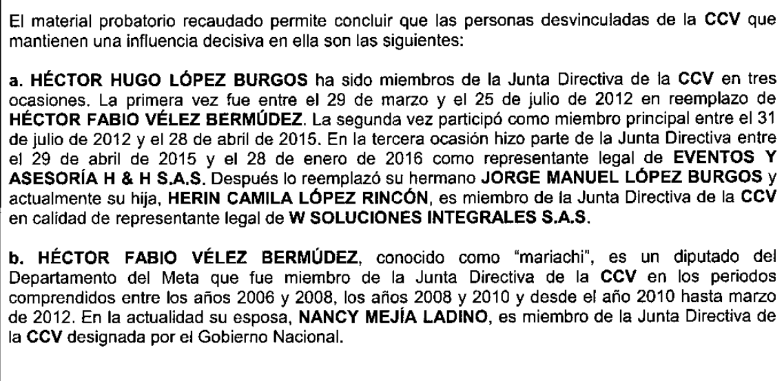 CesarALuqueF's tweet photo. La @sicsuper a través de resolución 6156/2021 ordena remover a 6 miembros de Junta D. de Cámara Comercio de Villavicencio y 3 directivas, por irregularidades. 

SIC señala claramente a los diputados del Meta Héctor Vélez y Dimas Barrero y concejal William Hernández de meter mano https://t.co/IVBWzJBnAN
