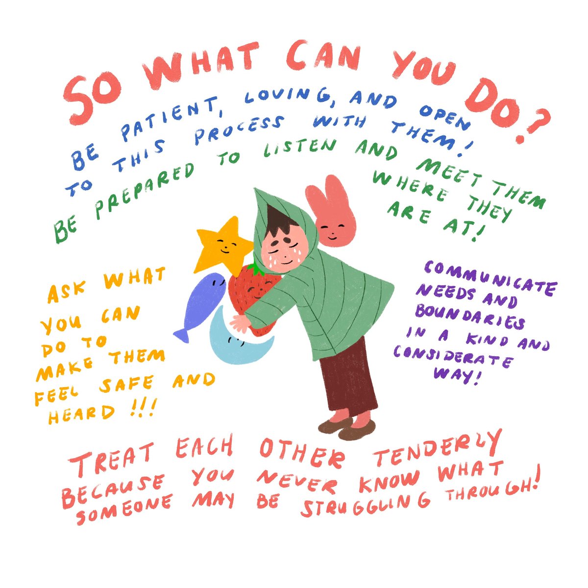 I found this cool thread on tumblr and I think everyone should read it!!