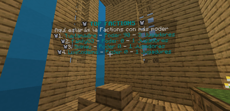 FunnyPlayPE's tweet image. ¡Hola a Todos!
¡¡¡FACTIONS YA ESTA DISPONIBLE!!!
Unete a nuestro servidor principal y encontraras un NPC para acceder a Factions (Recuerda que puedes encontrar algunos bugs en su apertura)
Nos vemos y suerte💪