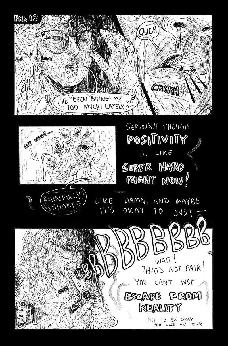 some autobio comics for class ? oversharing &amp; mundane life things 