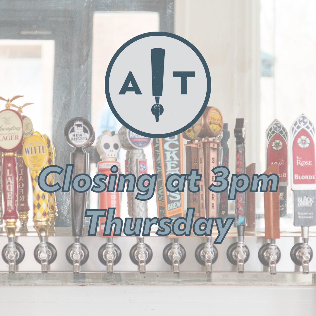Due to the change in weather conditions, we will be closing at 3pm today. Stay tuned for updates about tomorrow!