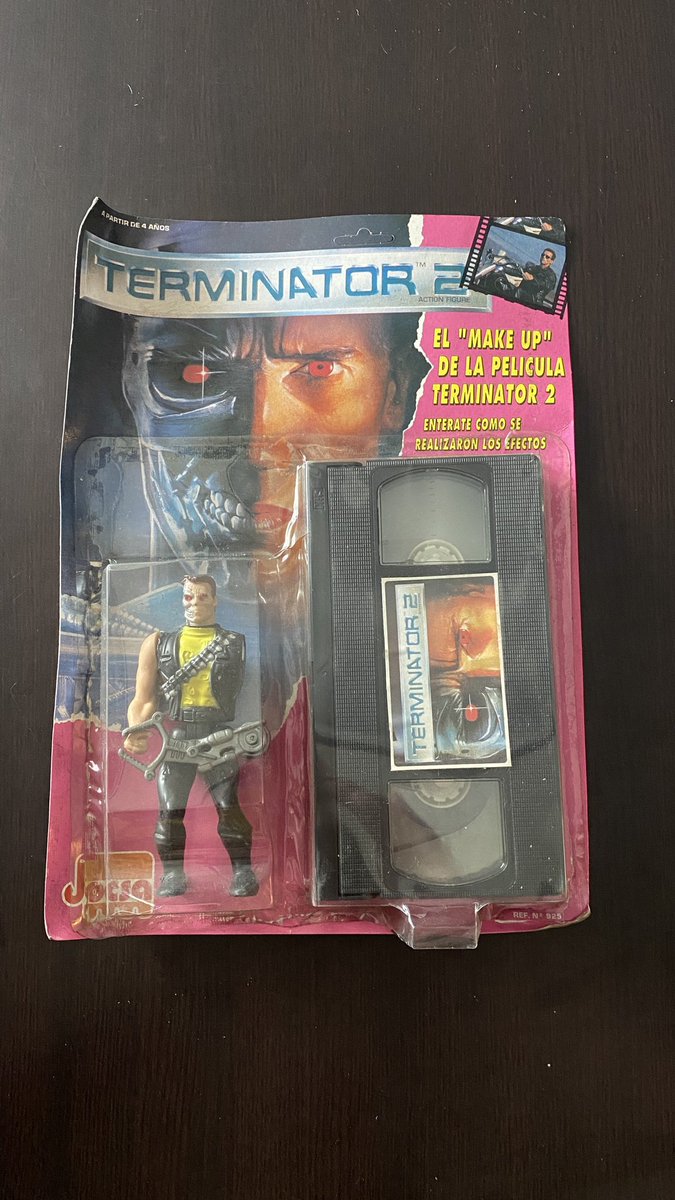 pb609_'s tweet photo. My first #Jocsa grab!
This company made figures from famous franchises in the 80’s and 90’s exclusively in Argentina. Not easy to come by on card and almost NEVER in great condition. https://t.co/pJ0a6ekjwq