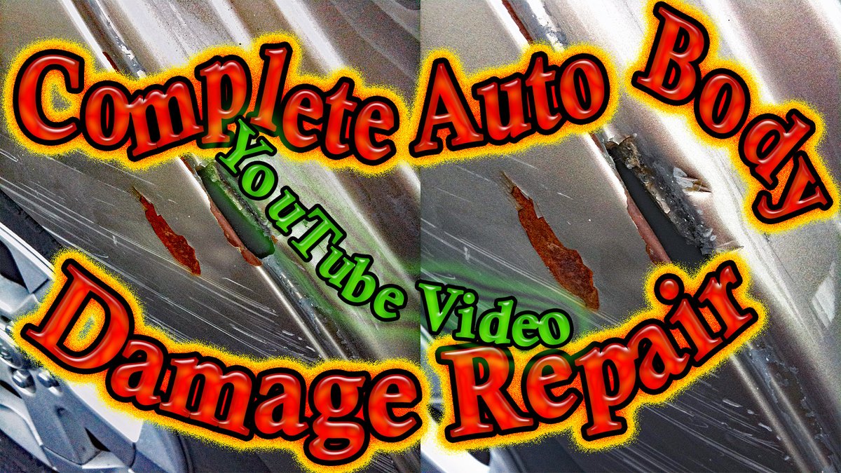 See my 'how to fix body damage on a car' YouTube video:

youtube.com/watch?v=WWC7YL…

#autobody #auto #bodyrepair #cardamage #spraypainting #paintingcar #maskingtape #orangepeal #primer #aerosol  #sanding #sandpapergrit #paint #apply #autobodyrepair #rustremoval #howto #clearcoat